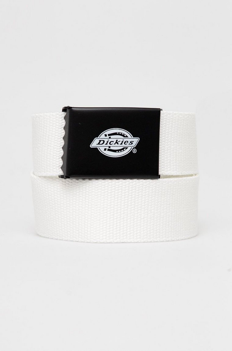 Dickies Pasek męski kolor biały DK0A4X7EWHX-WHITE