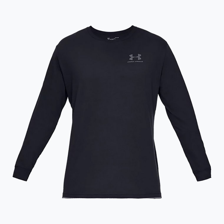 Longsleeve męski  Under Armour Sportstyle Left Chest black/black