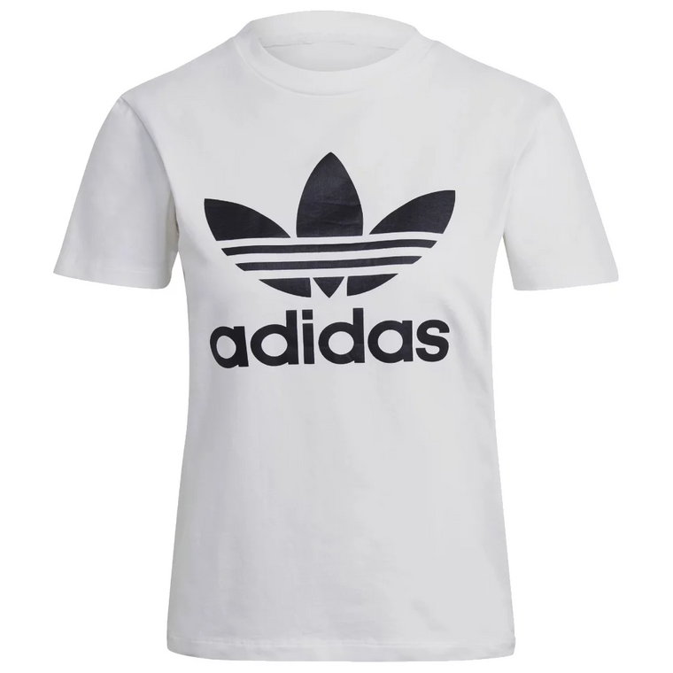 adidas Adicolor Classics Trefoil Tee GN2899, Damskie, Białe, t-shirty, bawełna, rozmiar: 36