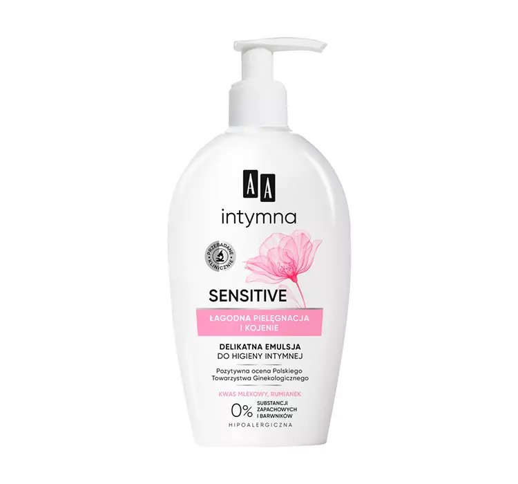 AA INTYMNA SENSITIVE EMULSJA DO HIGIENY INTYMNEJ 300ML