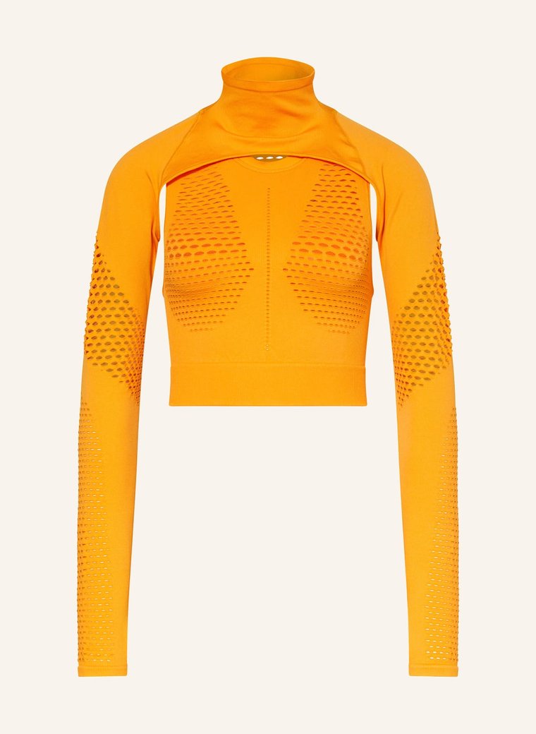 Adidas By Stella Mccartney Krótki Top orange