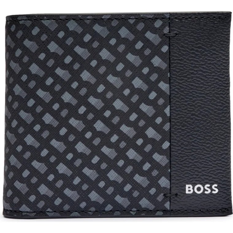 BOSS BLACK Skórzany portfel Zair N_8cc