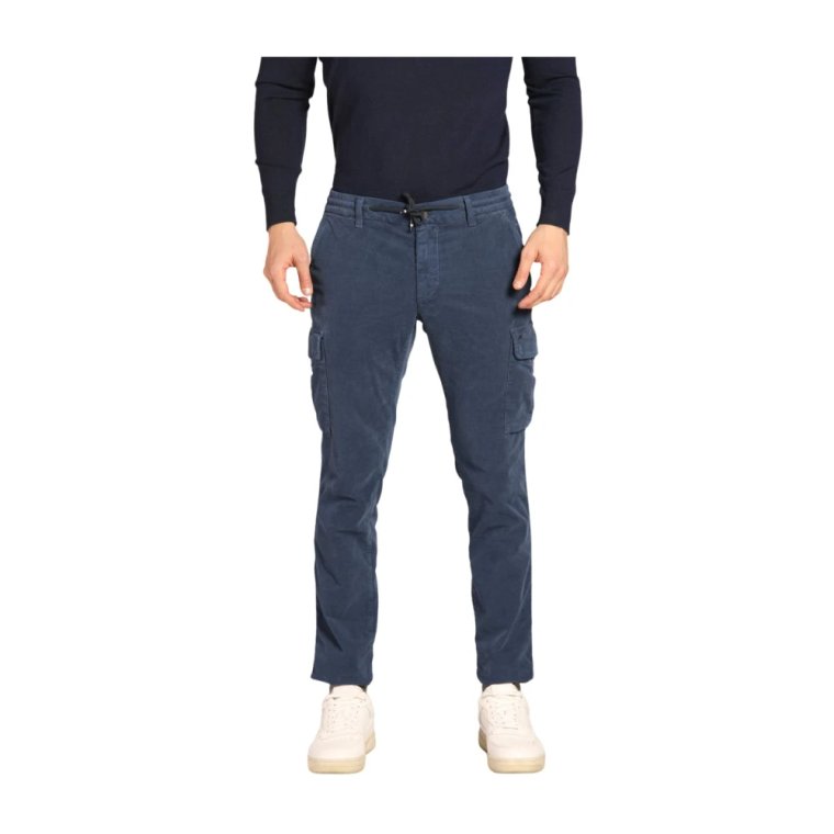 Welurowe Spodnie Cargo Extra Slim Fit Mason's