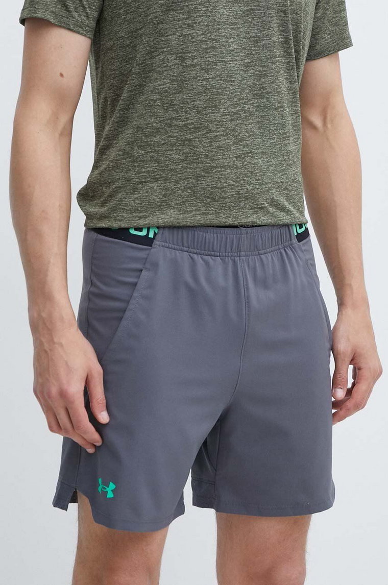 Under Armour szorty treningowe Vanish kolor szary