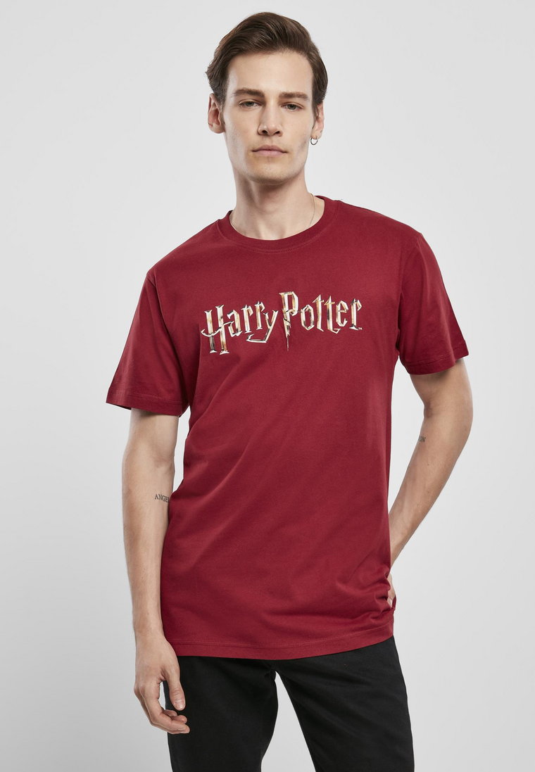 Koszulka Z Krótkim Rękawem Męska Czerwona Merchcode MC589 Harry Potter