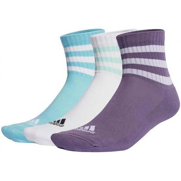 Skarpetki 3-Stripes Cushioned Sportswear Mid-Cut Socks 3 pary Adidas