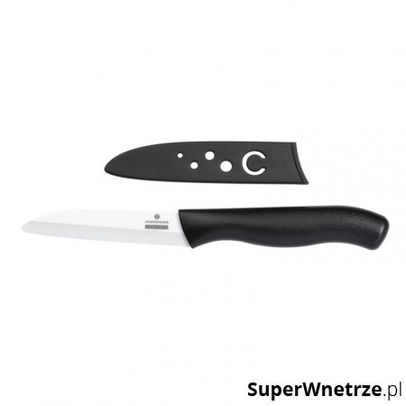 Nóż do warzyw i owoców 8 cm Zassenhaus czarny kod: ZS-070217-CZA