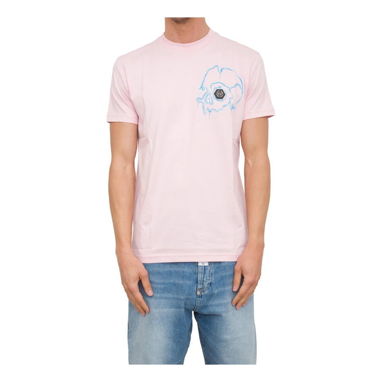 Skull Dripping Round Neck T-shirt Philipp Plein