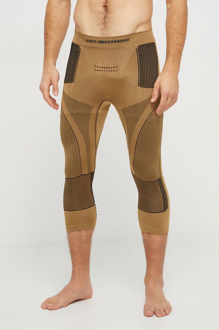 X-Bionic legginsy funkcyjne Radiactor 4.0 kolor beżowy