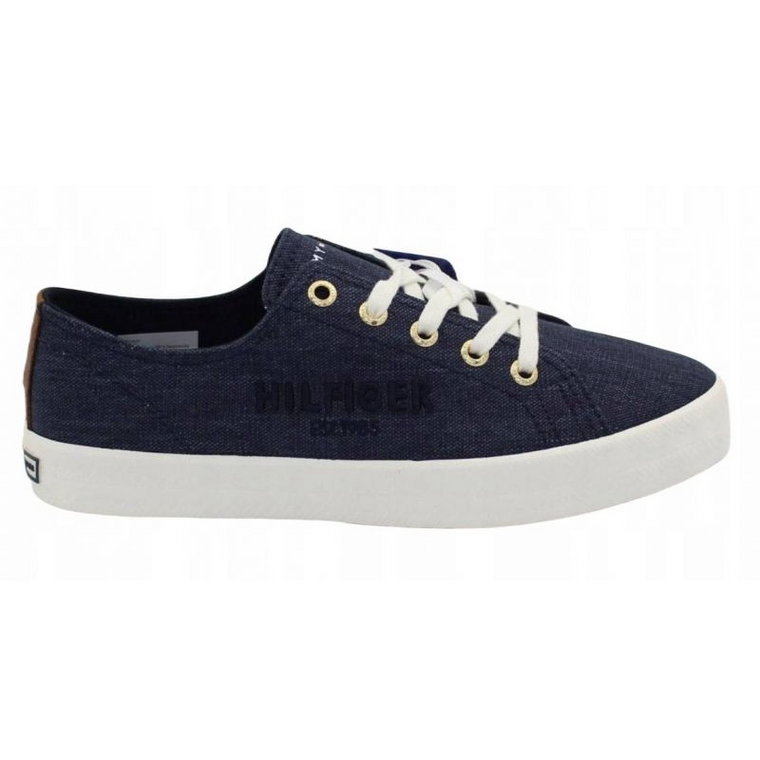 Trampki Tommy Hilfiger Basic Sneaker W FW0FW05123 niebieskie