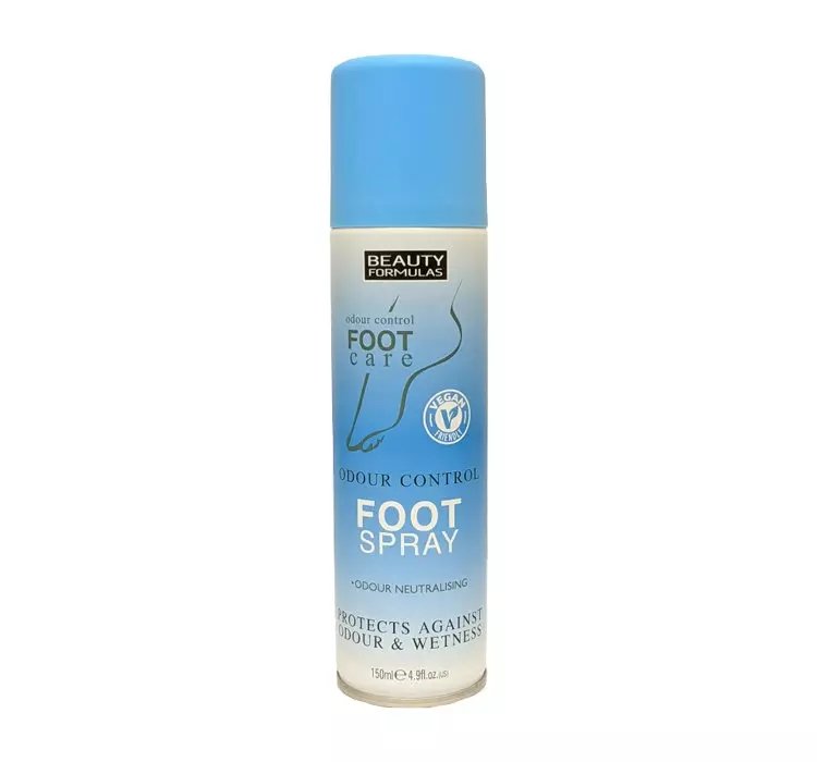 BEAUTY FORMULAS ODOUR CONTROL FOOT SPRAY DEZODORANT DO STÓP 150ML