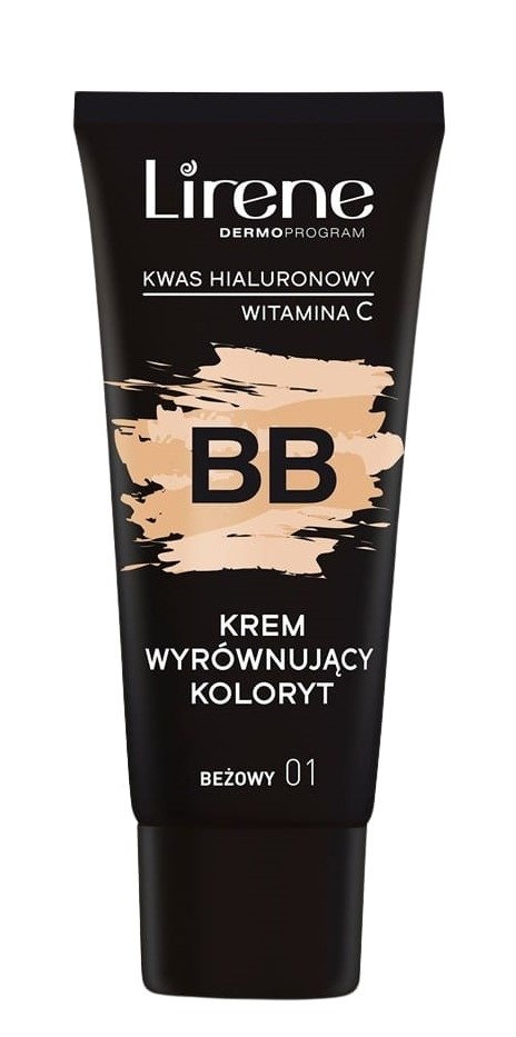 Lirene BB - Krem BB wyrównujący koloryt 01 Beige 30ml