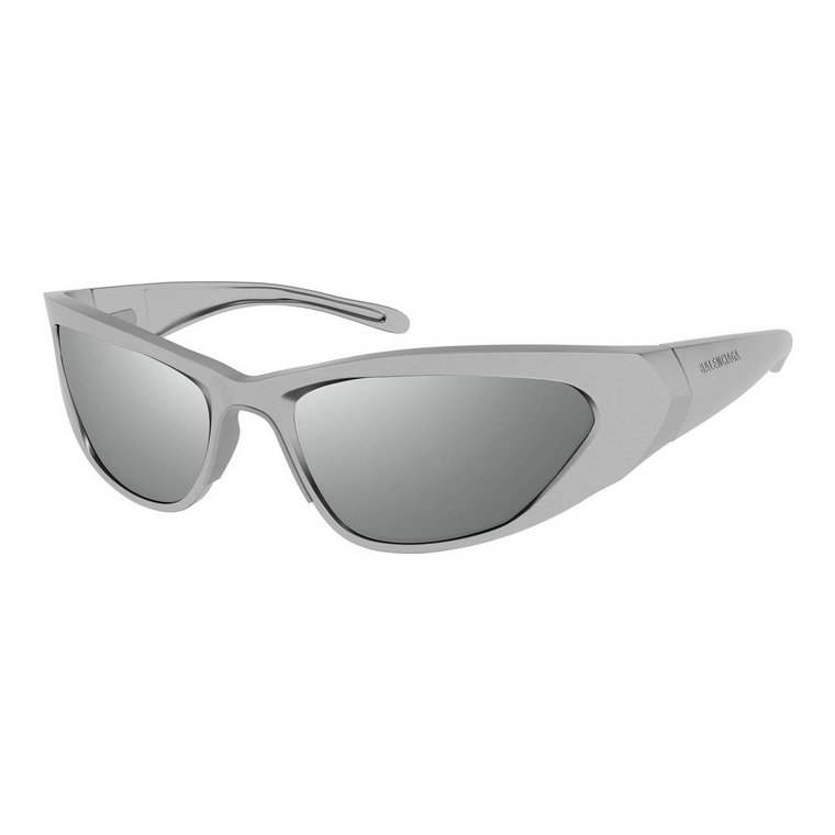 Okulary przeciwsłoneczne dla mężczyzn - Srebrne Bb0181S Balenciaga