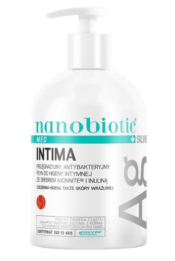 Nanobiotic Med Plus Silver Intima Płyn 500 ml
