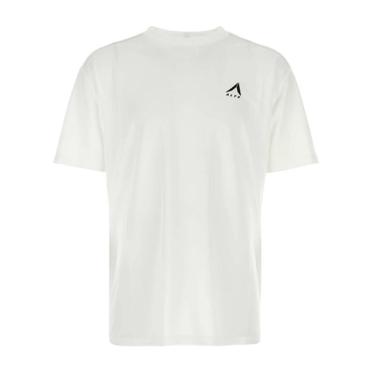 Biała koszulka z siateczki - Stylowa i przewiewna 1017 Alyx 9SM