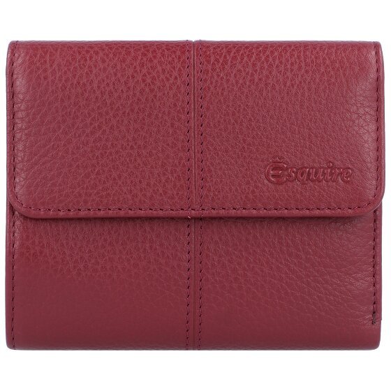 Esquire Portfel Verona RFID Skóra 12 cm rot