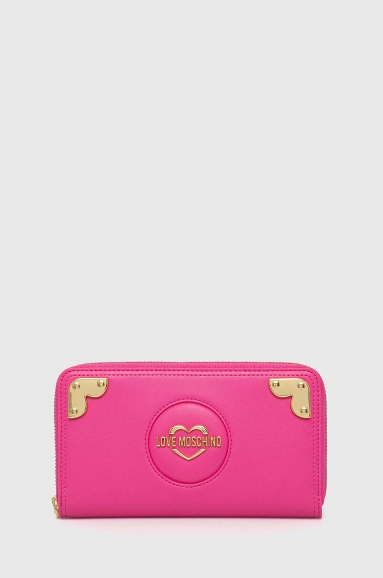 Love Moschino portfel damski kolor różowy JC5615PP1ILR0615