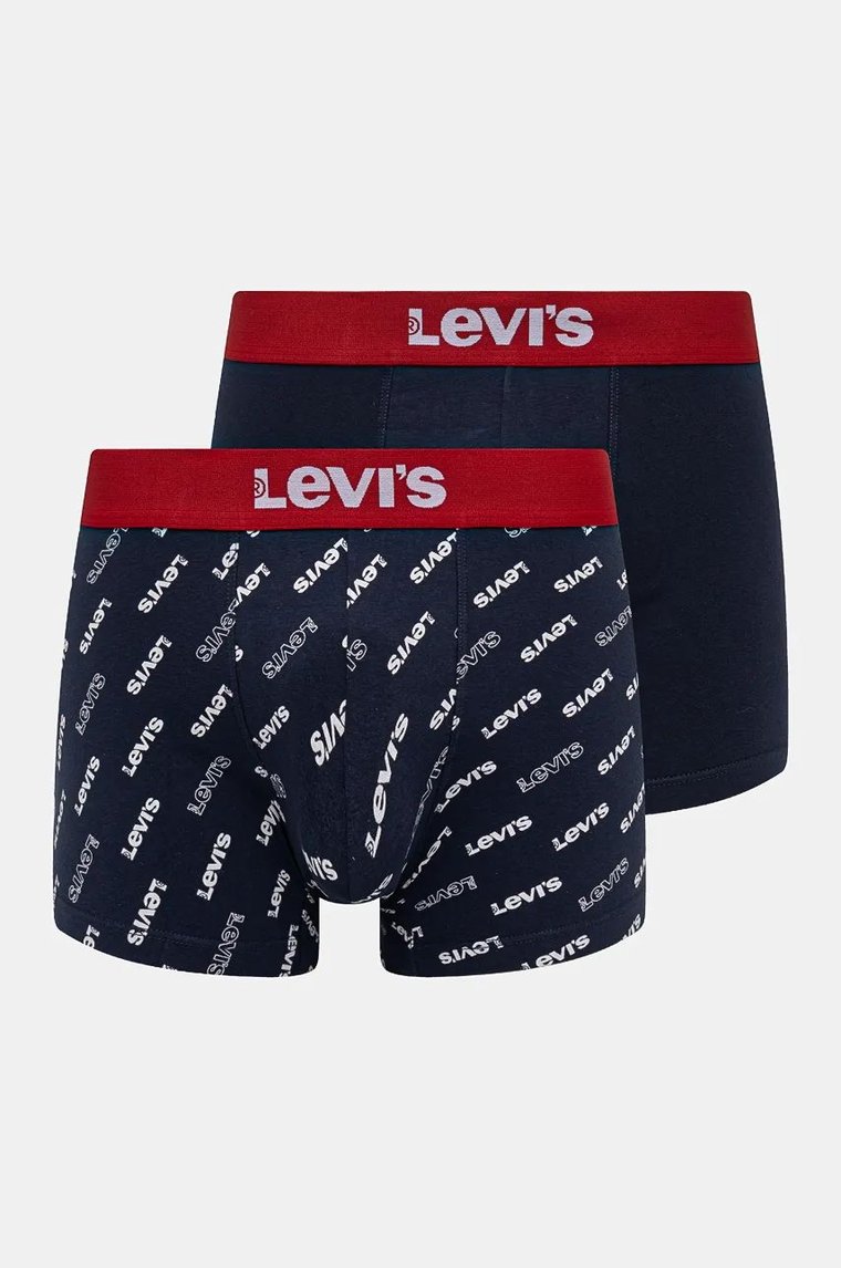 Levi's bokserki 2-pack męskie kolor granatowy 37149-0973