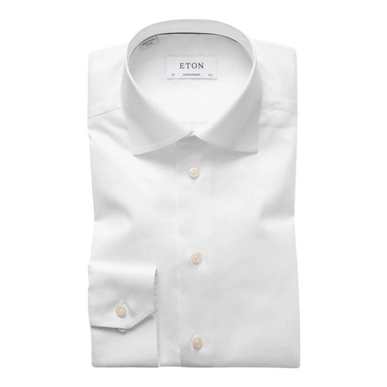 Klasyczna Biała Koszula - Wysoka Jakość i Ponadczasowy Design Eton