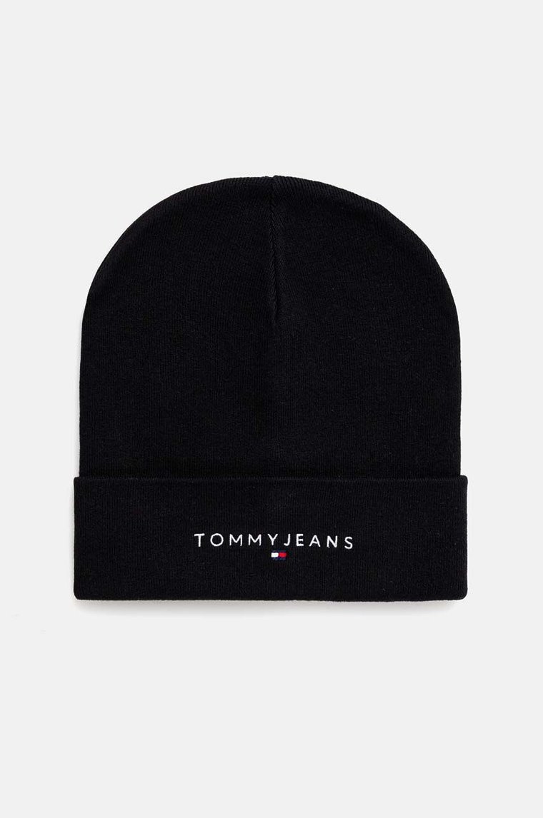 Tommy Jeans czapka kolor czarny  AW0AW16783