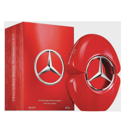 Woda perfumowana damska Mercedes-Benz Woman In Red 90 ml (3595471071125). Perfumy damskie