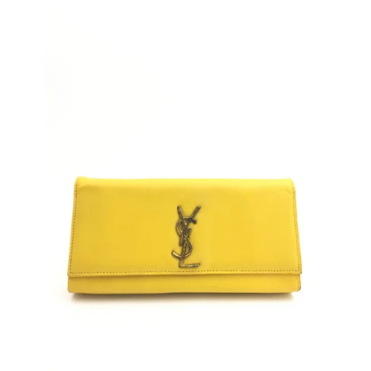 Pre-owned Leather wallets Yves Saint Laurent Vintage