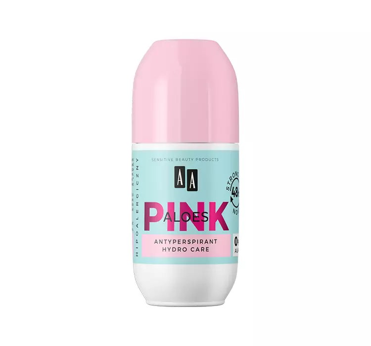 AA PINK ALOES ANTYPERSPIRANT ROLL-ON DLA KOBIET 50ML