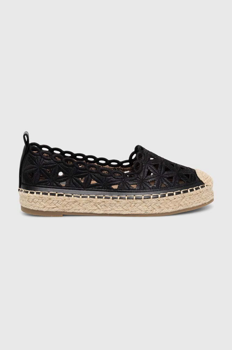 Answear Lab espadryle kolor czarny