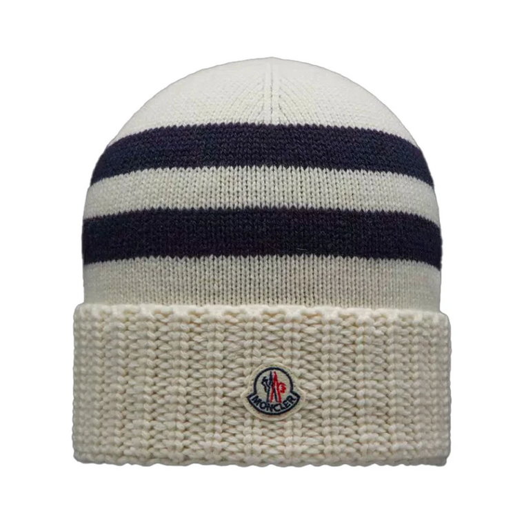 Cashmere Blend Beanie - Ciepły i Stylowy Moncler