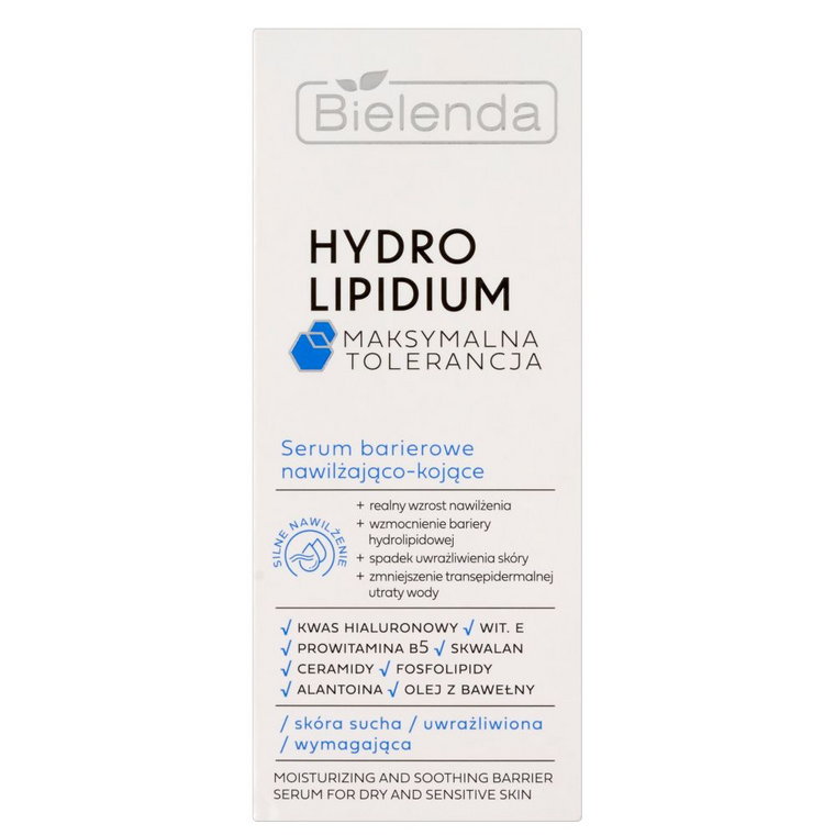 Bielenda Hydro Lipidium Maksymalna Tolerancja Serum barierowe nawilżająco-kojące 30ml