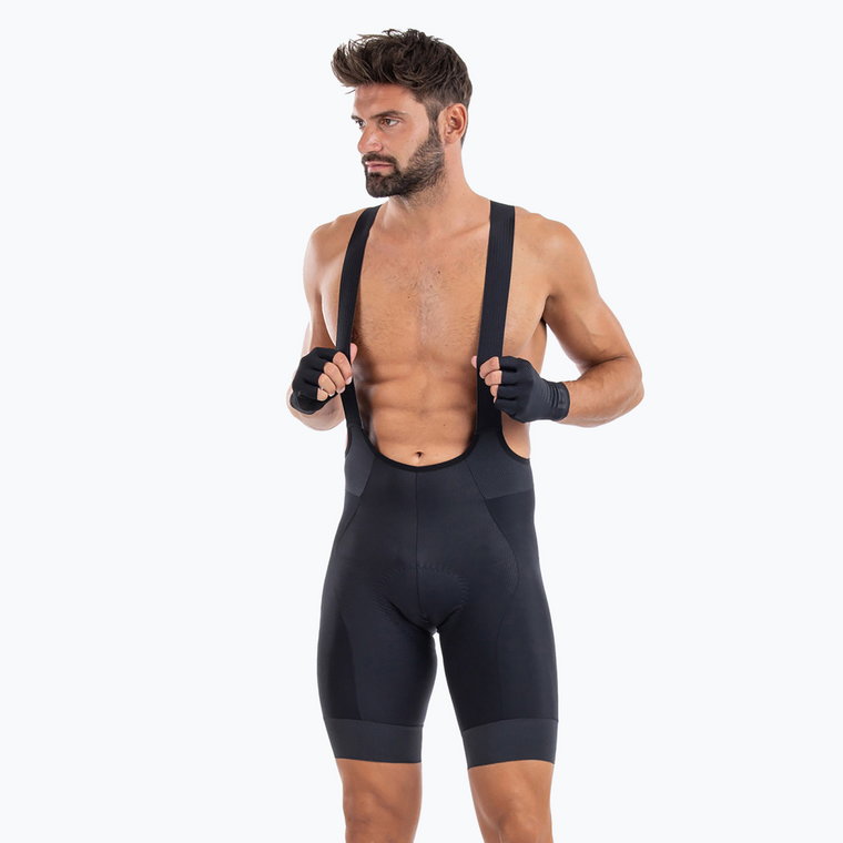 Spodenki rowerowe męskie Alé GT 2.0 Bibshorts black