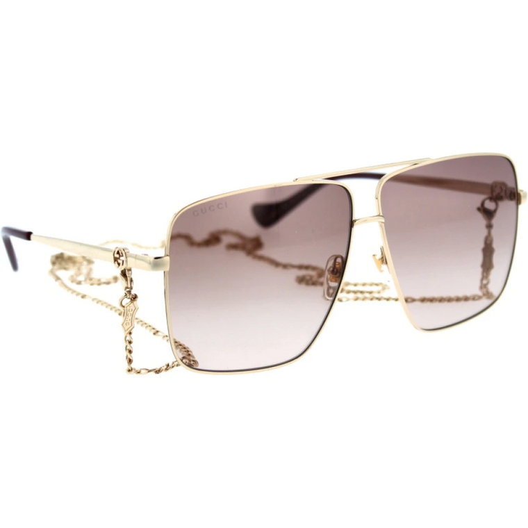 Ikoniczne Okulary Przeciwsłoneczne dla Kobiet Gucci