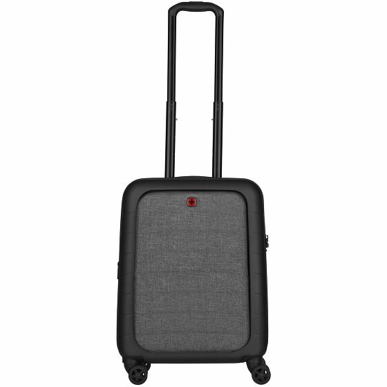 Wenger Syntry 4-kołowy wózek kabinowy z przegrodą na laptopa 55 cm black / heather grey