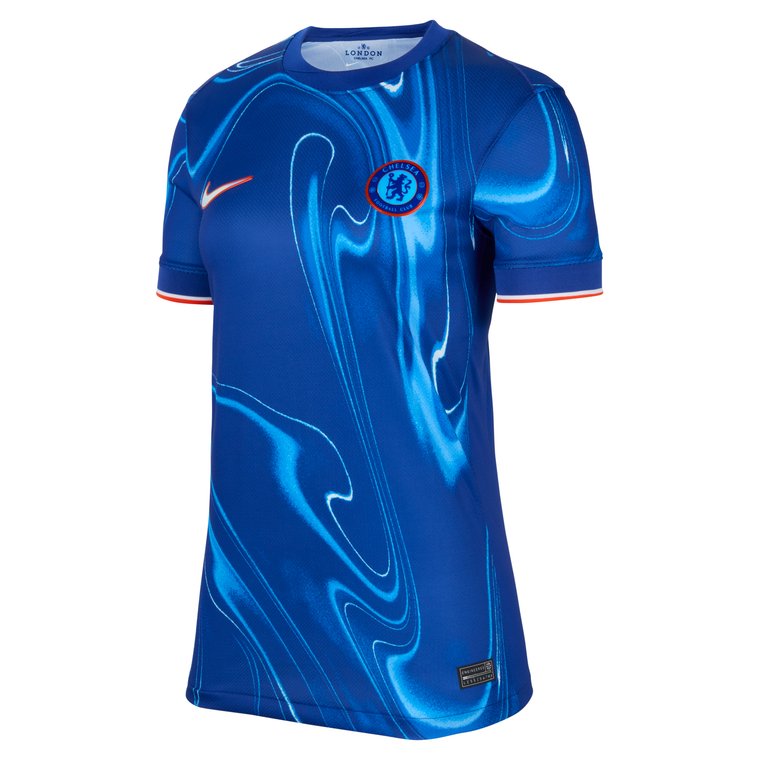 Damska koszulka piłkarska Nike Dri-FIT Chelsea F.C. Stadium 2024 (wersja domowa)  replika - Niebieski