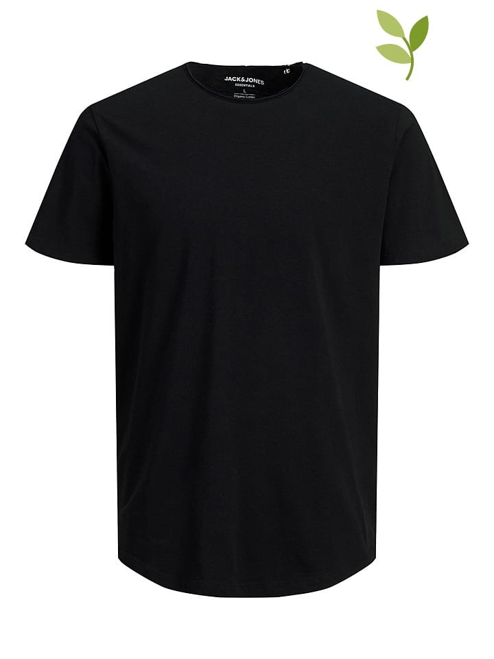 Jack & Jones Koszulka "Basher" w kolorze czarnym