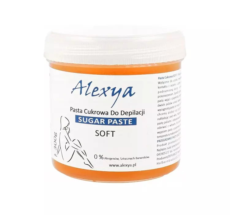 ALEXYA SOFT PASTA CUKROWA DO DEPILACJI 300G