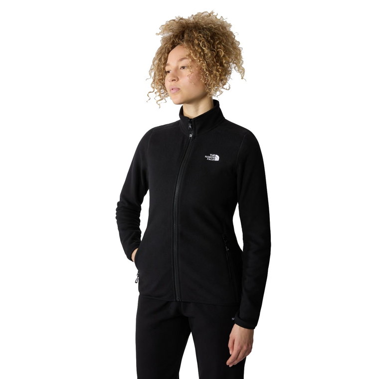 Damski polar The North Face 100 Glacier Full Zip black - L