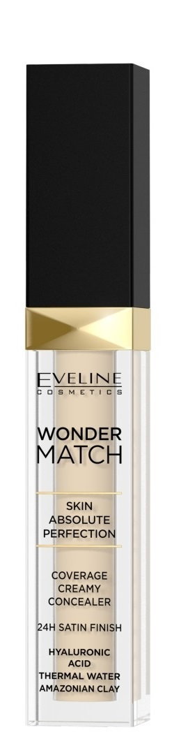 Eveline Wonder Match - Korektor w płynie 01 Light 7ml