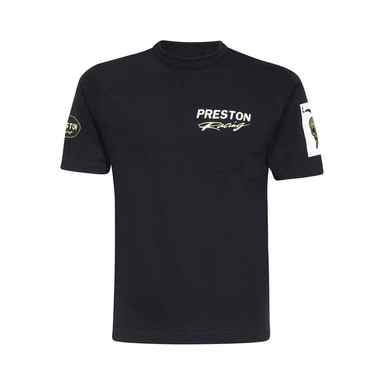 Czarna Koszulka - Regular Fit - 100% Bawełna Heron Preston