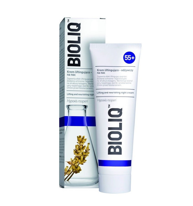 Bioliq 55+ - krem liftingująco-odżywczy na noc 50ml