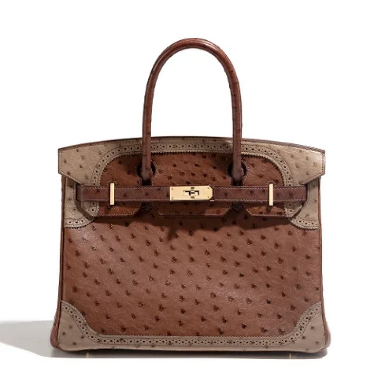 Pre-owned Leather handbags Hermès Vintage