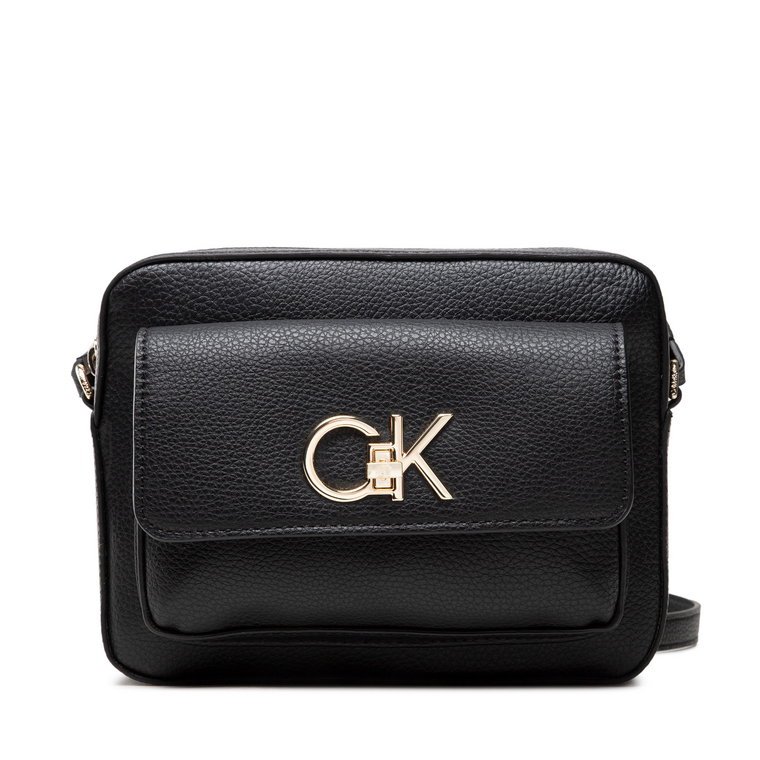 Torebka Calvin Klein - Re-Lock Camera Bag With Flap Pbl K60K609397 BAX