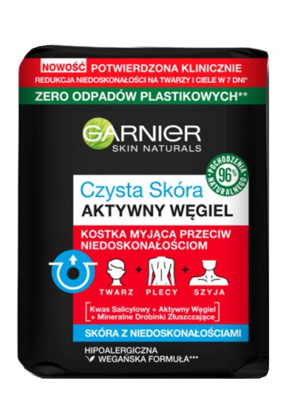 Garnier Skin Naturals Czysta Skóra Kostka do mycia twarzy