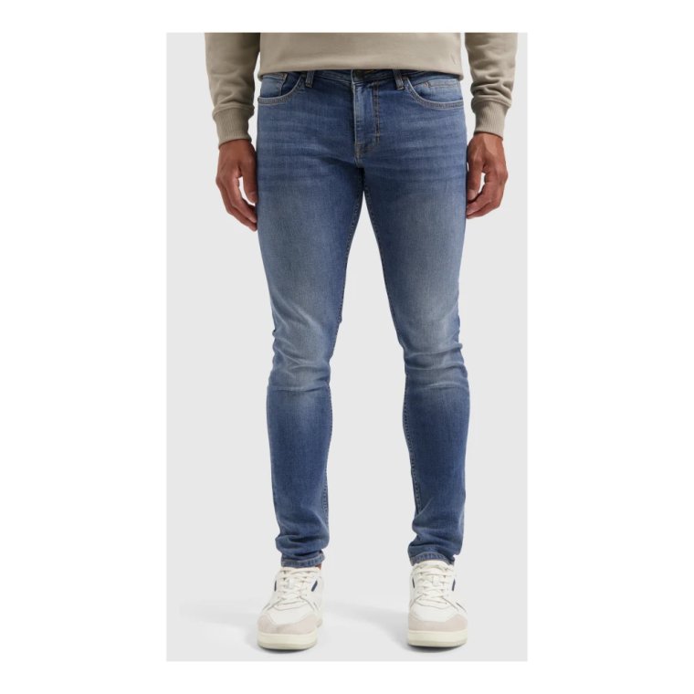 Męskie Skinny Jeansy Modny Styl Pure Path