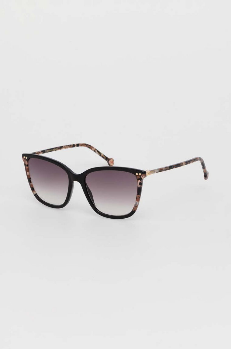 Carolina Herrera okulary przeciwsłoneczne damskie kolor brązowy HER 0245/S