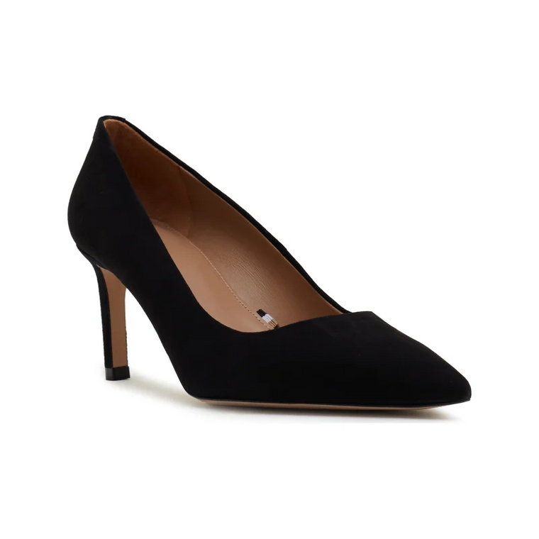 BOSS BLACK Skórzane szpilki Janet Pump 70