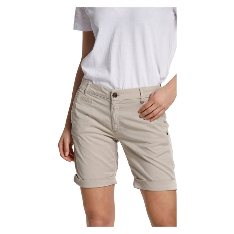 Curvy Chino Bermuda Shorts Mason's