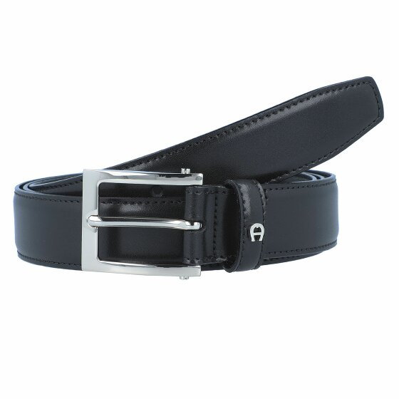 AIGNER Business Belt Leather black 115 cm