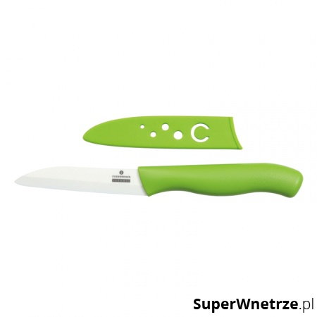 Nóż do warzyw i owoców 8 cm Zassenhaus zielony kod: ZS-070217-ZIE