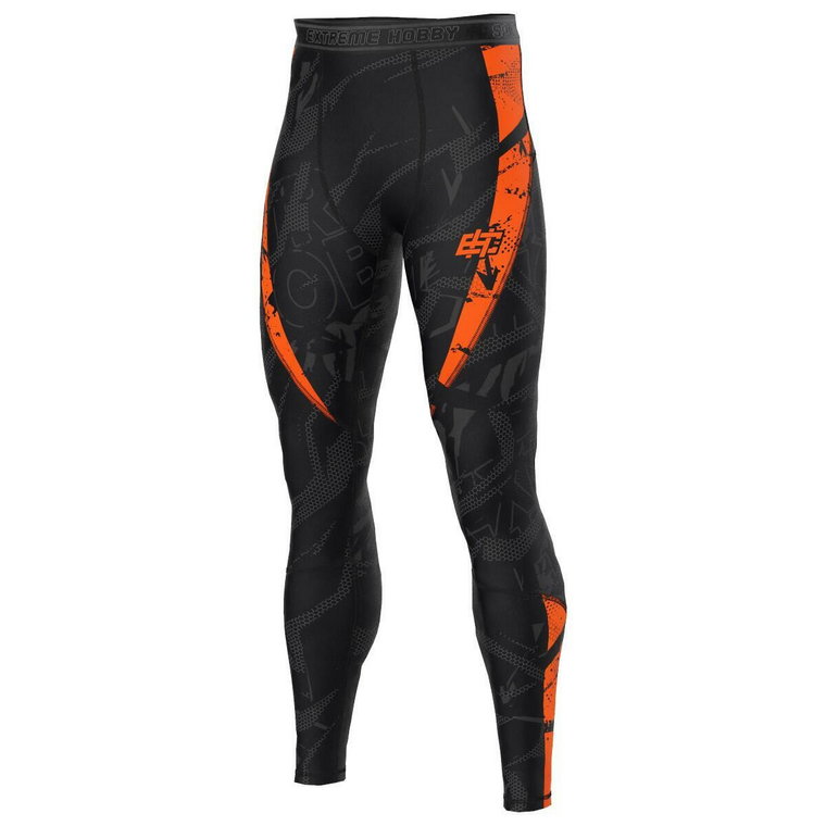 Legginsy sportowe męskie do MMA EXTREME HOBBY NEO